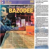 THE GUARDIAN – “Valmike shines as the villain in Bazodee”
